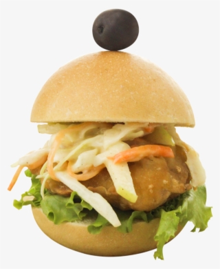 Crispy Chicken Burger - Bun #9671282