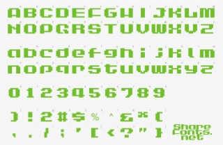 Font Lvdc Game Over 2 Preview - Number #9671793