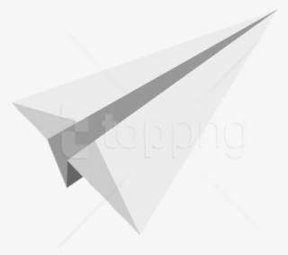 Download White Paper Plane Clipart Png Photo - จรวด พับ Png #9672664