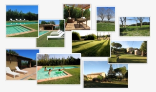 The House Has A Large Garden, With Swings For Children, - Farmhouse With Swimming Pool And Garden And Kitchen #9672700