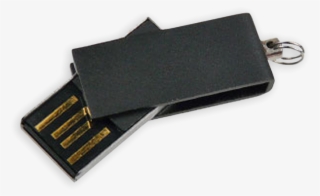 Slim Micro Swivel Metallic Usb Drive, - Usb Flash Drive #9673208