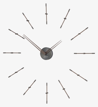 Wall Clock Merlin Mini Graphite - Wall Clocks #9673245