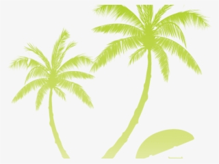 Sunset Clipart Coconut Tree - Attalea Speciosa #9673763