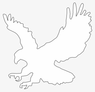 Wedge Tailed Eagle Outline #9673798
