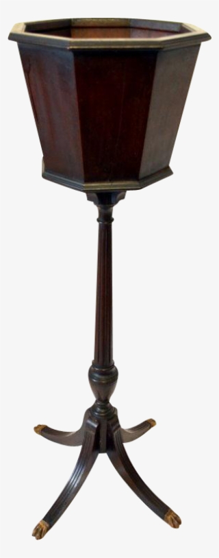 Mahogany Flower Pot Stand Signed Imperial Furniture - Antique #9674464