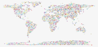 This Free Icons Png Design Of Prismatic Hearts World #9675076