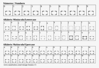 Font Details Vintage Frames - Number #9675531