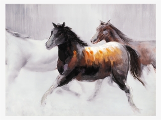 Image For 30x40" Horses Painting From Economax - Stallion #9675700