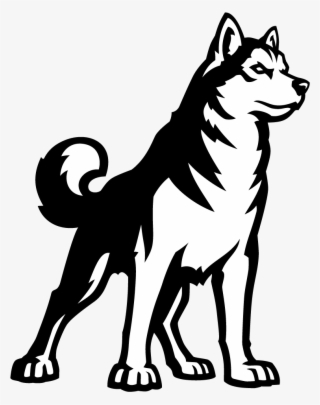 Uconn Game Report - Northeastern Huskies Logo Png #9677483