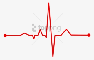 Free Png Heartbeat Line Png Png Image With Transparent - Heart Beat Rate Png #9678029