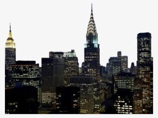 Transparent New York Skyline - City Skyline No Background #9678424