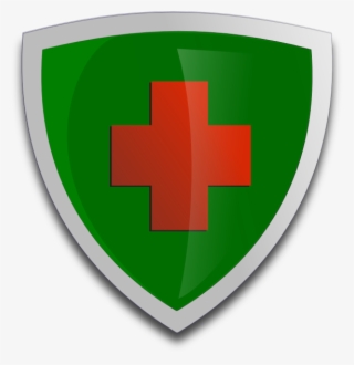 Green Shield Cliparts - Protection Clipart #9678712