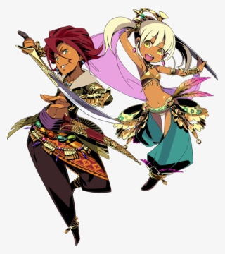 Etrian Mystery Dungeon - Etrian Odyssey Dancer Male #9679412