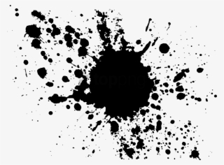 Free Png Download Ink Splash Png Png Images Background - Color Splash Black Png #9679414