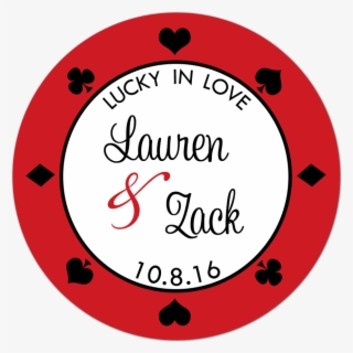 Poker Chip Personalized Sticker - Sticker #9679497
