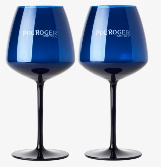 6 X Pol Roger Portfolio Acrylic Wine Glasses - Champagne Stemware #9680037