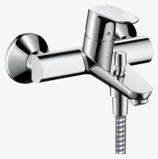 Focus Single Lever Bath Mixer For Exposed Installation - Wall Shower Mixer Taps #9680311