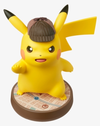Mega Detective Pikachu - Pokemon Detective Pikachu Amiibo #9681082