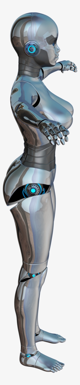 Girl Woman Side Robot Cyborg 320267 - Robot Side #9681330