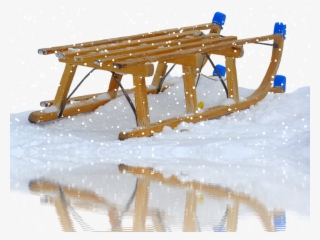 Slide, Winter, Snow, Wooden Sled, Tobogganing - Schlitten Im Schnee Bilder #9681587