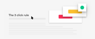 3-click Rule The Magic Number - Graphic Design #9682154