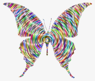 This Free Icons Png Design Of Prismatic Butterfly Silhouette #9682337