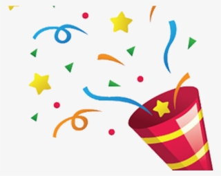 Transparent Background Confetti Clip Art #9683706