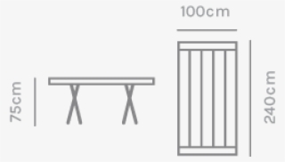 Kettler Cora Rectangular Dining Table 240 100 Dimensions - Coffee Table #9683961