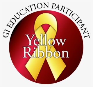 Gi Education Yellow Ribbon Participant - Graphic Design #9684188