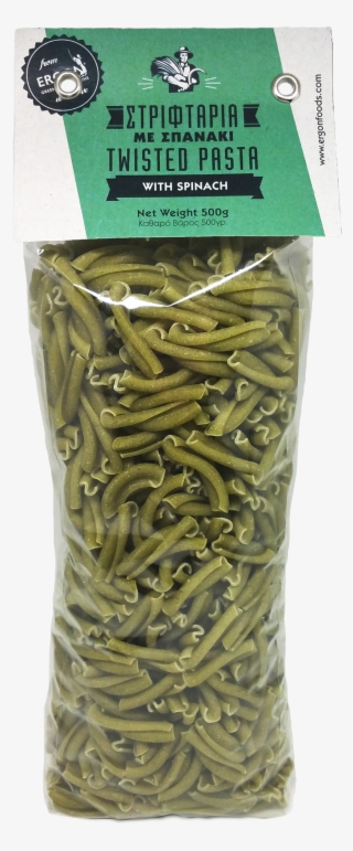 Twisted Pasta Spinach 500gr - Strozzapreti #9684788