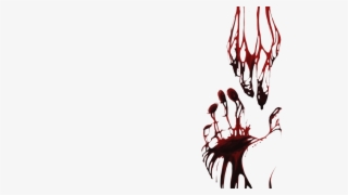 “ Transparent Bloody Hand Outlines Edited By Totally - Wallpaper #9685042