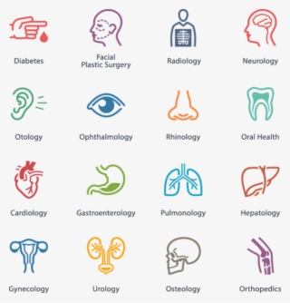 644 Health Icons - Medical Specialties Icons #9686622
