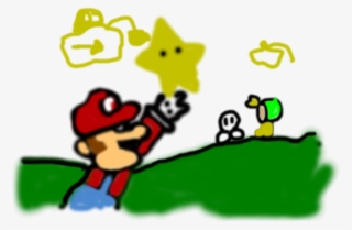 Mario The Star - Cartoon #9687142