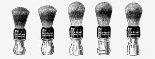 1600 X 749 4 - Vintage Shaving Brush Clipart #9687348