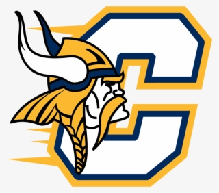 Viking Head With Flying C Logo - Cadillac Basketball #9687504