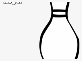 Bowling Pin Clipart - Silhouette #9688620