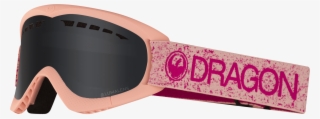 Pink With Dark Smoke Lens - Glasses #9689084