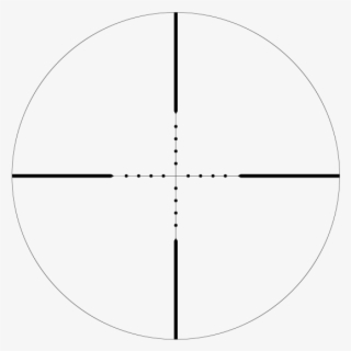 Mildot-reticle 1 - Bushnell Dz 223 Bdc Reticle #9689509