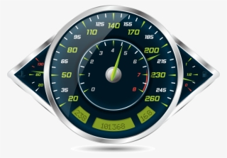 Car Gauge Euclidean Odometer - Speedometer #9690118