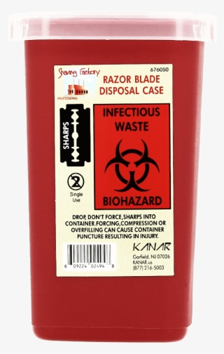 Shaving Factory Razor Blade Disposable Case - Coffee #9690589