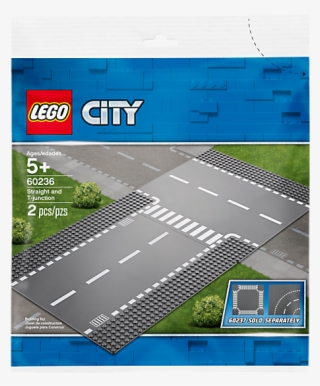 Straight And T-junction - Lego City 60236 #9691201