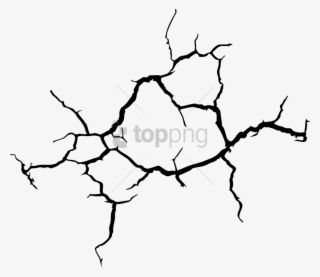Free Png Download Cracked Glass Effect Png Png Images - Cracks In Ground Png #9691759