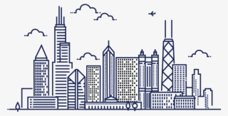 Chicago Skyline - Chicago Clipart #9692228