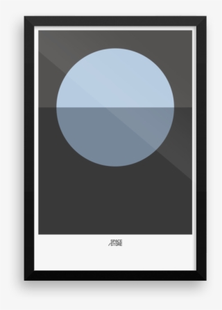 Framed Uranus Poster - Circle #9692970