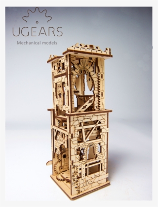 Ugears Archballista Tower Mechanical Model Kit - Ugears #9693415