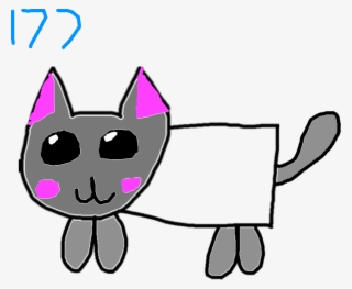 Nyan Cat - - Cartoon #9694552