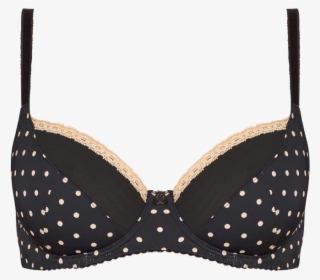 Spot Black & Nude 3 Piece Set Seta04 2055black/nude - Brassiere #9694667