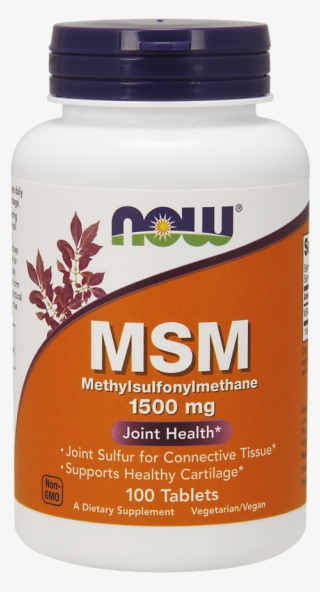 Msm 1500 Mg Tablets - Now L Arginine #9695006
