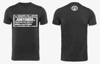 Image Of Bartender - T-shirt #9695652