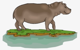Free Hippo Clipart - Hippo In Rivers Clipart #9696167